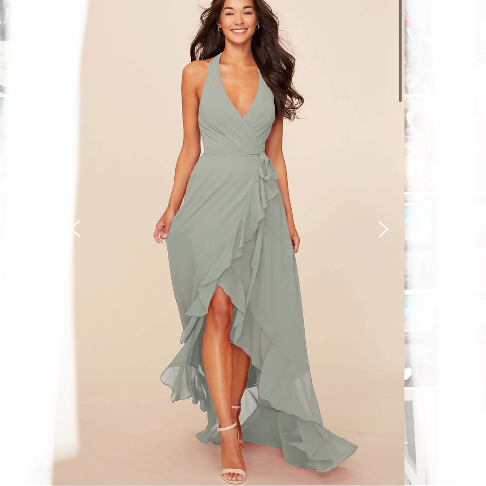 Size 16 Sage green bridesmaid NWT